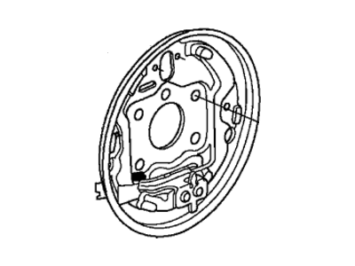 Honda 43110-TK6-A01 Plate, Right Rear Brake Backing