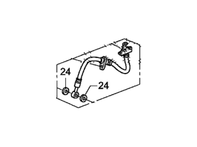 2013 Honda Fit Brake Line - 01464-TG5-H02