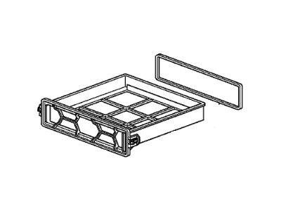 Honda 80297-TF0-G01 Frame Set, Filter