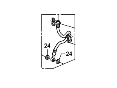 2013 Honda Fit Brake Line - 01465-TG5-H02