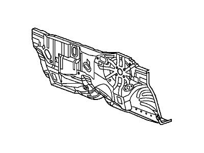 Honda 61500-TF5-A00ZZ Dashboard (Lower)