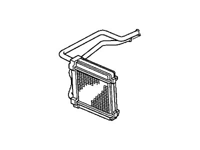 Honda 79110-TF0-G01 Core Sub-Assembly, Heater