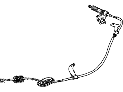 Honda Accord Hybrid Shift Cable - 54315-T3V-A53