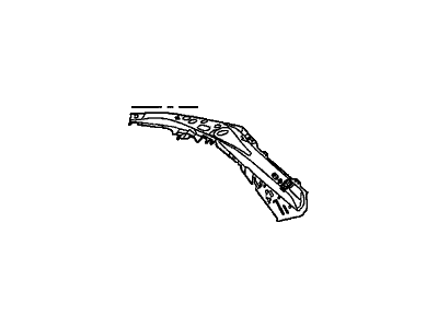 Honda 64355-T2F-A00ZZ Stiffener, R. RR. Pillar