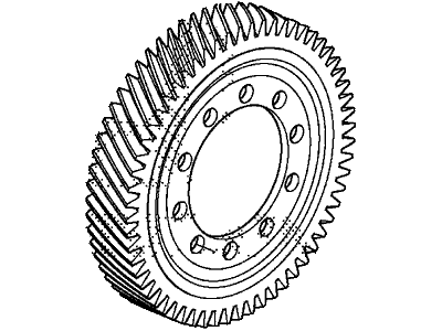 Honda 41233-5M5-000 Gear, Final Driven