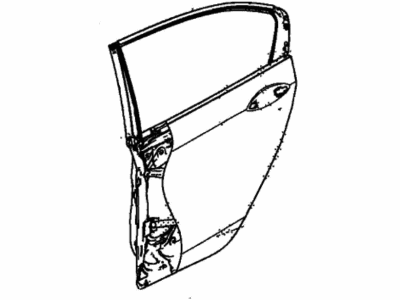 2014 Honda Accord Hybrid Door Panel - 67510-T2F-M00ZZ