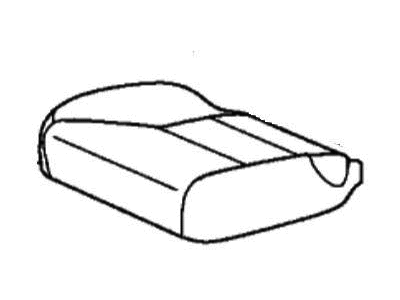 Honda 81131-T2G-A21ZA Trim Cover (Graphite Black) 81131-T2G-A21ZA Honda Trim Cover (Graphite Black) Illustration 1 of 1