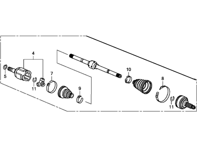 Honda 44306-T3V-A01