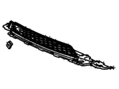 Honda 71103-T3W-A00 Lower Grille, Front Bumper