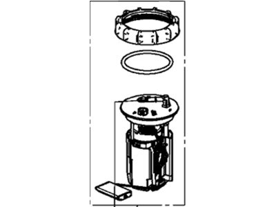 Honda 17045-T3Z-A30 Module Set, Fuel Pump