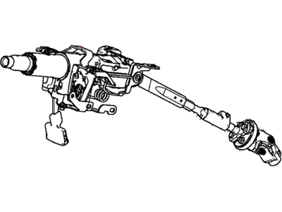 Honda 53200-T3W-A21 Column Assembly, Steering