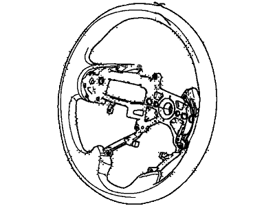 Honda 78501-T6C-J01ZA Body Steering Wheel