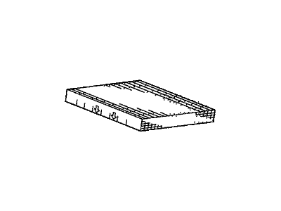 Honda 80292-SWA-A02 Element, Filter