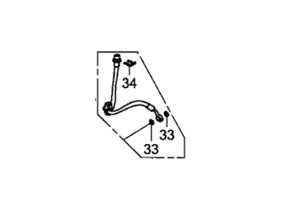 Honda Accord Hybrid Hydraulic Hose - 01468-T2A-A01