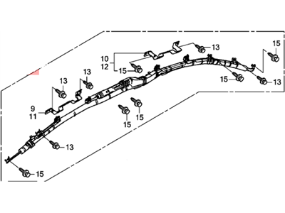 2013 Honda Accord Air Bag - 78875-T2A-A70