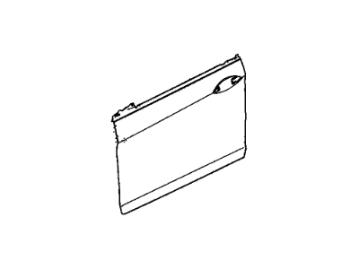 Honda 67111-T2A-A00ZZ Skin,R FR Door