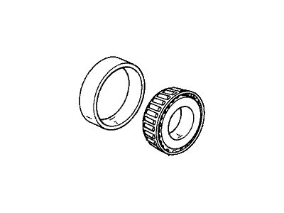 Honda 91005-PG2-004 Bearing, Taper (40X75X21) (Koyo)