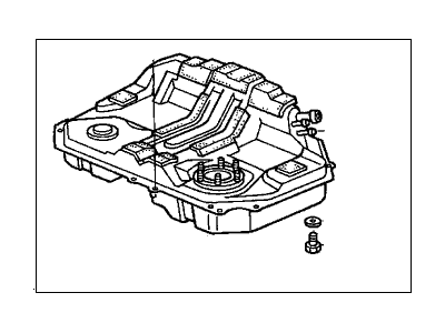 1997 Honda CR-V Fuel Tank - 17500-S10-A00