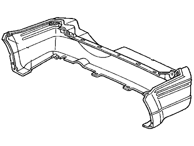 2000 Honda CR-V Bumper - 04715-S10-A90ZZ