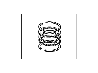 Honda CR-V Piston Rings - 13021-P3F-003