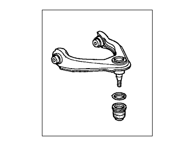 Honda 51460-S10-020 Arm Assembly, Left Front (Upper)