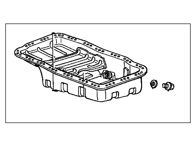 Honda 11200-P3F-000 Pan, Oil
