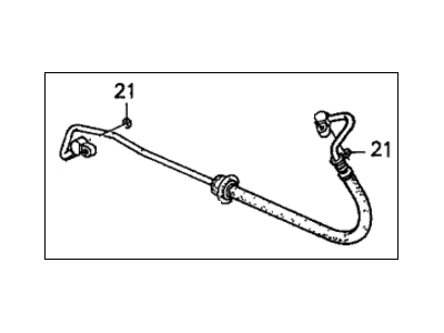 1998 Honda CR-V A/C Hose - 80315-S10-003