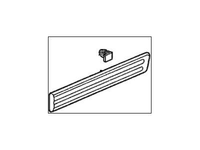 2000 Honda CR-V Door Moldings - 75303-S10-J11ZM