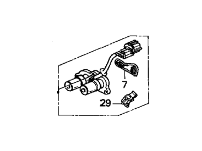 Honda 28200-P4R-003 Solenoid Assy., Shift (Keihin)