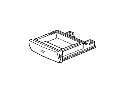 Honda 77235-S10-G01ZA Pocket Assy. *NH264L* (CLASSY GRAY)