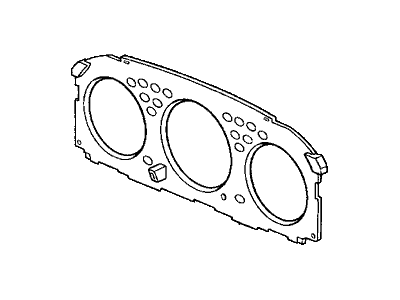 Honda 78171-S10-A11 Visor Assy., Meter (Lower)