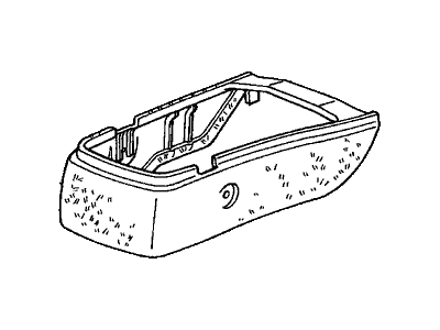 Honda CR-V Center Console Base - 83320-S10-A00ZA