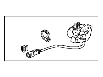 2001 Honda CR-V Door Lock - 72165-SR3-J11