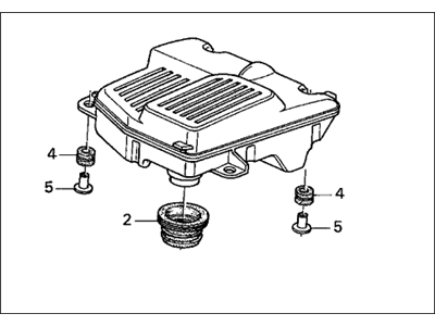 Honda 17160-PHK-000 Chamber Assembly, Intake Manifold