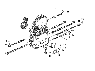 Honda 27000-PDM-900 Body Assembly, Main Valve