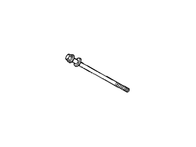 Honda 90006-PR4-A01 Bolt-Washer (11X188)