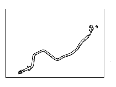 Honda 80343-S10-A01 Pipe C, Rear Receiver