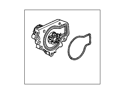 Honda 19200-P75-003 Water Pump (Yamada)