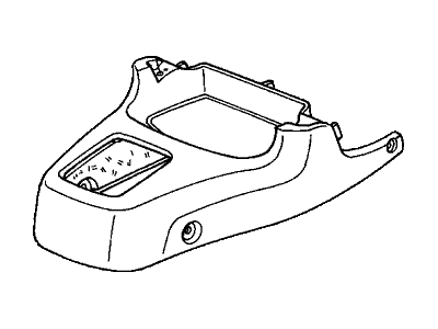 2001 Honda CR-V Consoles - 83401-S10-A01ZB