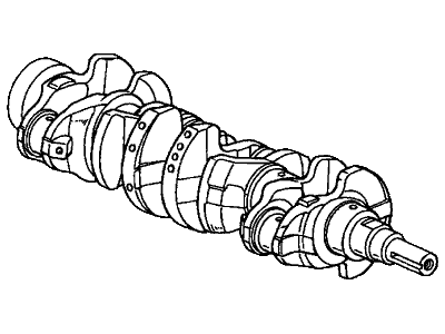 Honda CR-V Crankshaft - 13310-PR4-A00