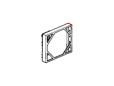 Honda 80292-ST3-E01 Frame, Filter