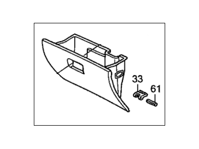 Honda CR-V Glove Box - 77500-S10-A01ZB