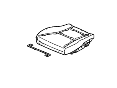 Honda 81532-S10-A01 Pad & Frame, Left Front Seat Cushion