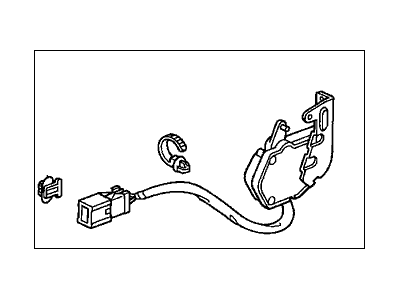 Honda 72155-S03-J11 Actuator Assembly, Left Front Door Lock