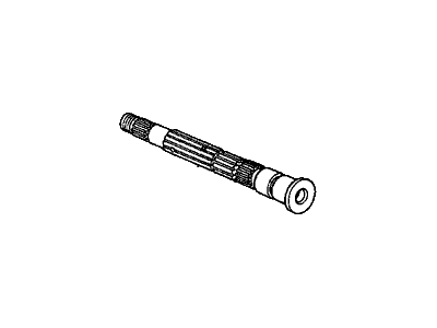 Honda 29102-PBX-010 Shaft, Transfer