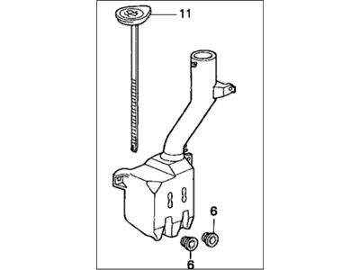 Honda 76840-S10-013 Tank Set, Washer