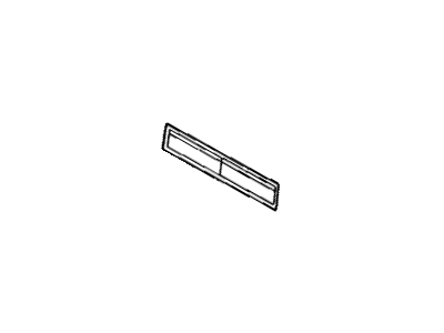 Honda 81459-SZ3-000 Label, Pretensioner Caution