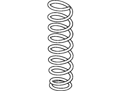 2001 Honda CR-V Coil Springs - 51401-S10-A22