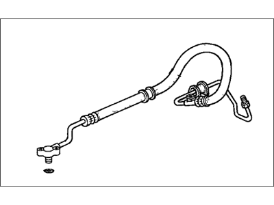 2001 Honda CR-V Power Steering Hose - 53713-S10-505