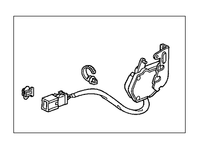 Honda 72115-S03-G11 Actuator Assembly, Right Front Door Lock